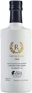 ORO EN RAMA | Aceite de Oliva Virgen Extra Picual de Jaén | Premio Mejor AOVE Verde de Cosecha Temprana | DOP Sierra de Segura | Sabor frutado intenso