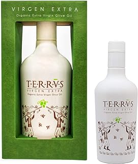 TERRVS Aceite de Oliva Virgen Extra Aceite Orgánico Ganador de 5 Premios Mundiales Aceite premium Gourmet