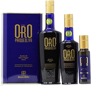 ParqueOliva Serie Oro. Aceite Virgen Extra DOP Priego de córdoba. Sierra de la subbética.