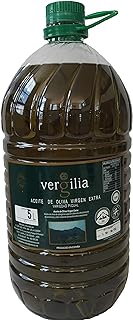 Jaén 100% Picual - Aceite de Oliva Virgen Extra - Premium Reserva Familiar AOVE - Sierra Mágina – Vergilia (5 Litros Garrafa)