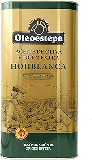 OLEOESTEPA - Aceite de Oliva Virgen Extra Hojiblanco - Lata 5 Litros