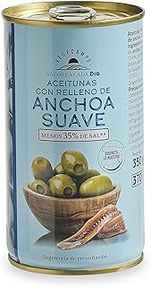 DIA VEGECAMPO aceituna rellena de anchoa suave lata 150 gr