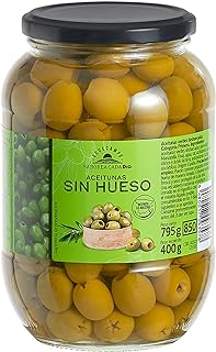 DIA VEGECAMPO aceitunas verdes sin hueso frasco 400 gr