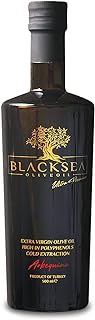 BLACKSEA | Aceite de Oliva Virgen Extra | Ultra Premium | 500ml | Filtrado | Premios Internacionales 2023 | (100% aceitunas arbequinas)